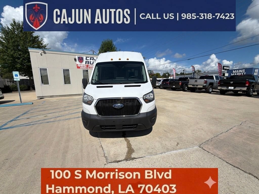 Used 2022 Ford Transit-350 Cargo Base w/10,360 lb. GVWR Van High Roof HD Ext. Van