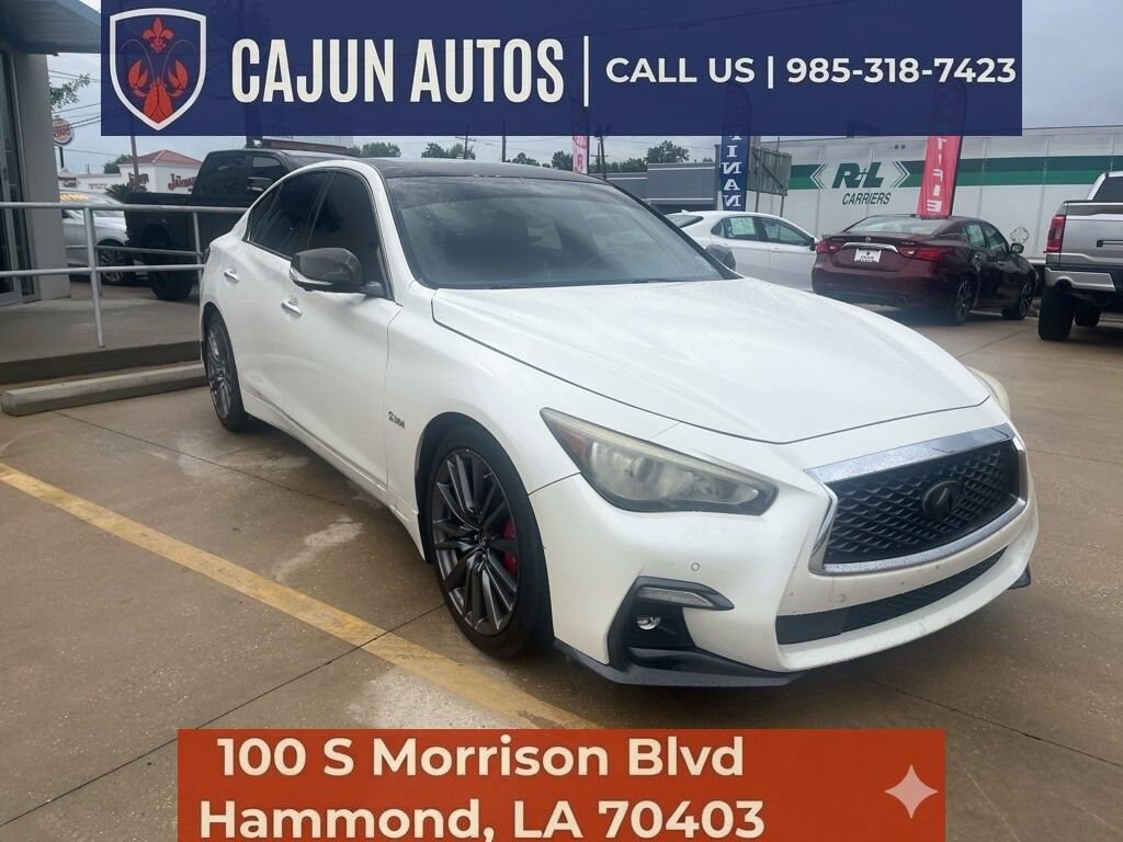 Used 2018 INFINITI Q50 3.0t RED SPORT 400 Sedan