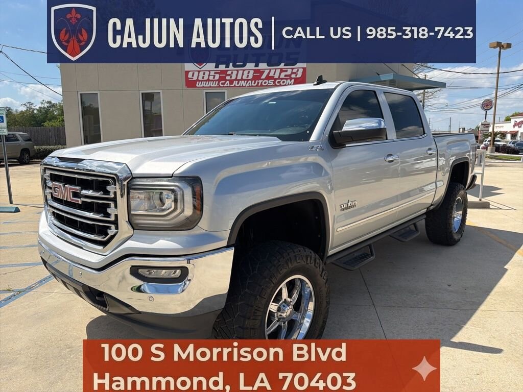 Used 2018 GMC Sierra 1500 SLT Truck Crew Cab