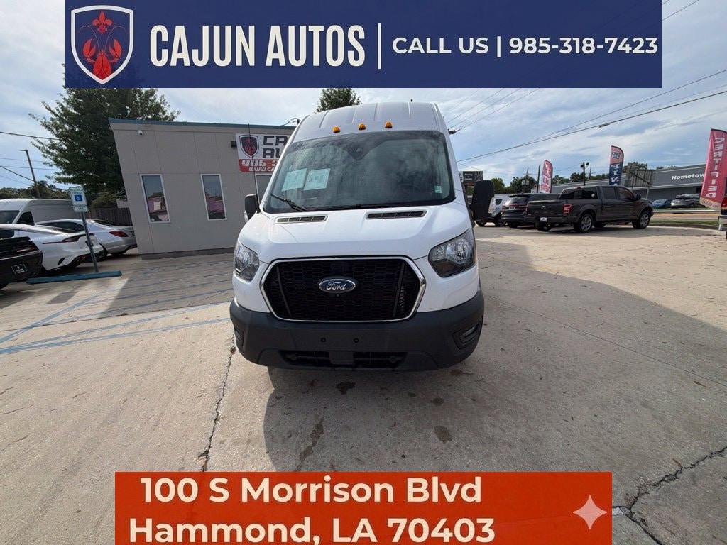 Used 2022 Ford Transit-350 Cargo Base w/10,360 lb. GVWR Van High Roof HD Ext. Van