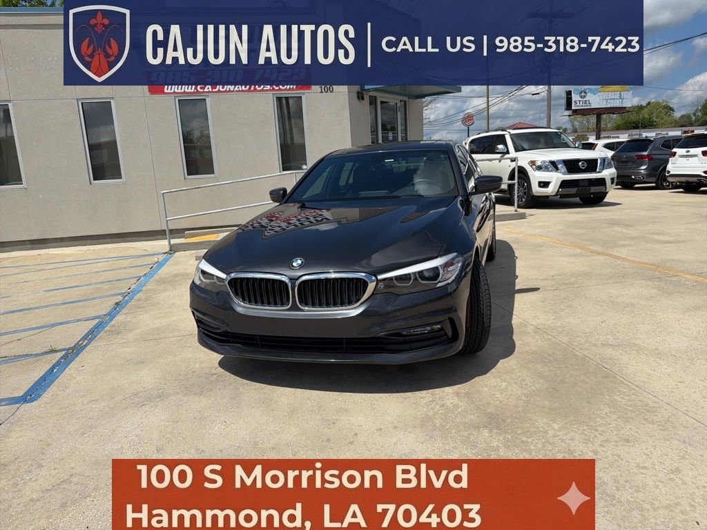 Used 2017 BMW 5 Series 530i with VIN WBAJA5C30HG895087 for sale in Jennings, LA