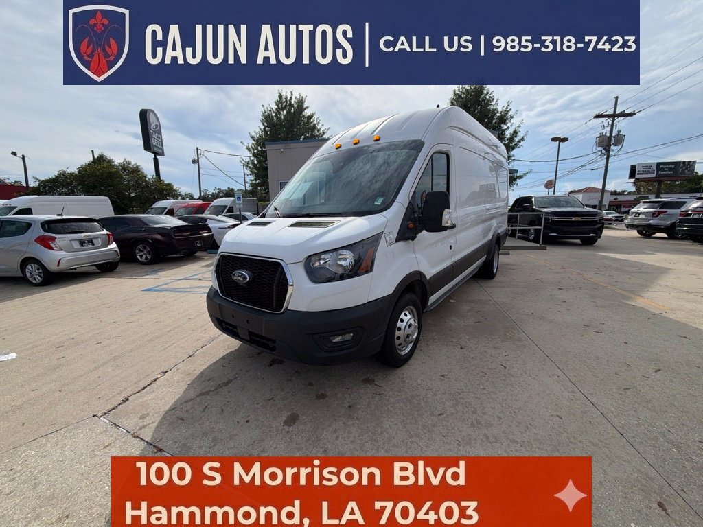 Used 2022 Ford Transit-350 Cargo Base w/10,360 lb. GVWR Van High Roof HD Ext. Van