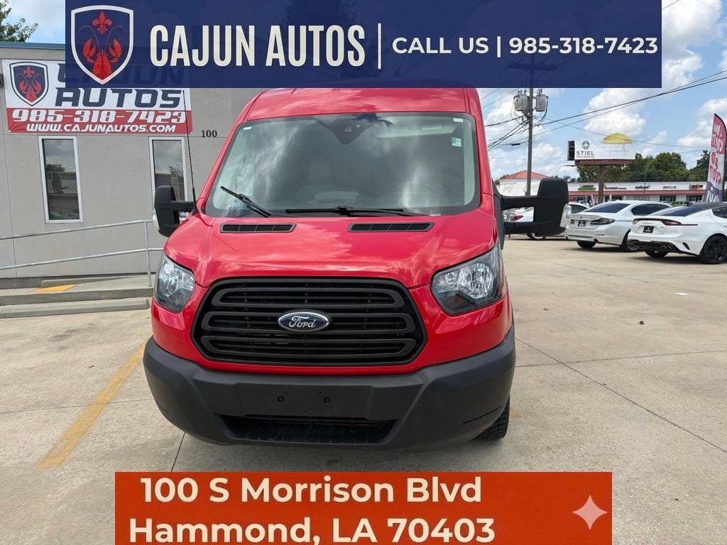 Used 2019 Ford Transit-350 Base w/Sliding Pass-Side Cargo Door Van Medium Roof Cargo Van