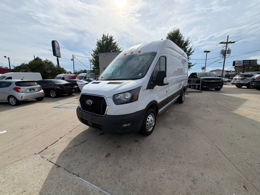 Used 2022 Ford Transit-350 Cargo Base w/10,360 lb. GVWR Van High Roof HD Ext. Van