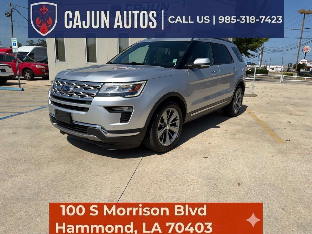 Used 2018 Ford Explorer Limited with VIN 1FM5K7FH7JGB51833 for sale in Jennings, LA