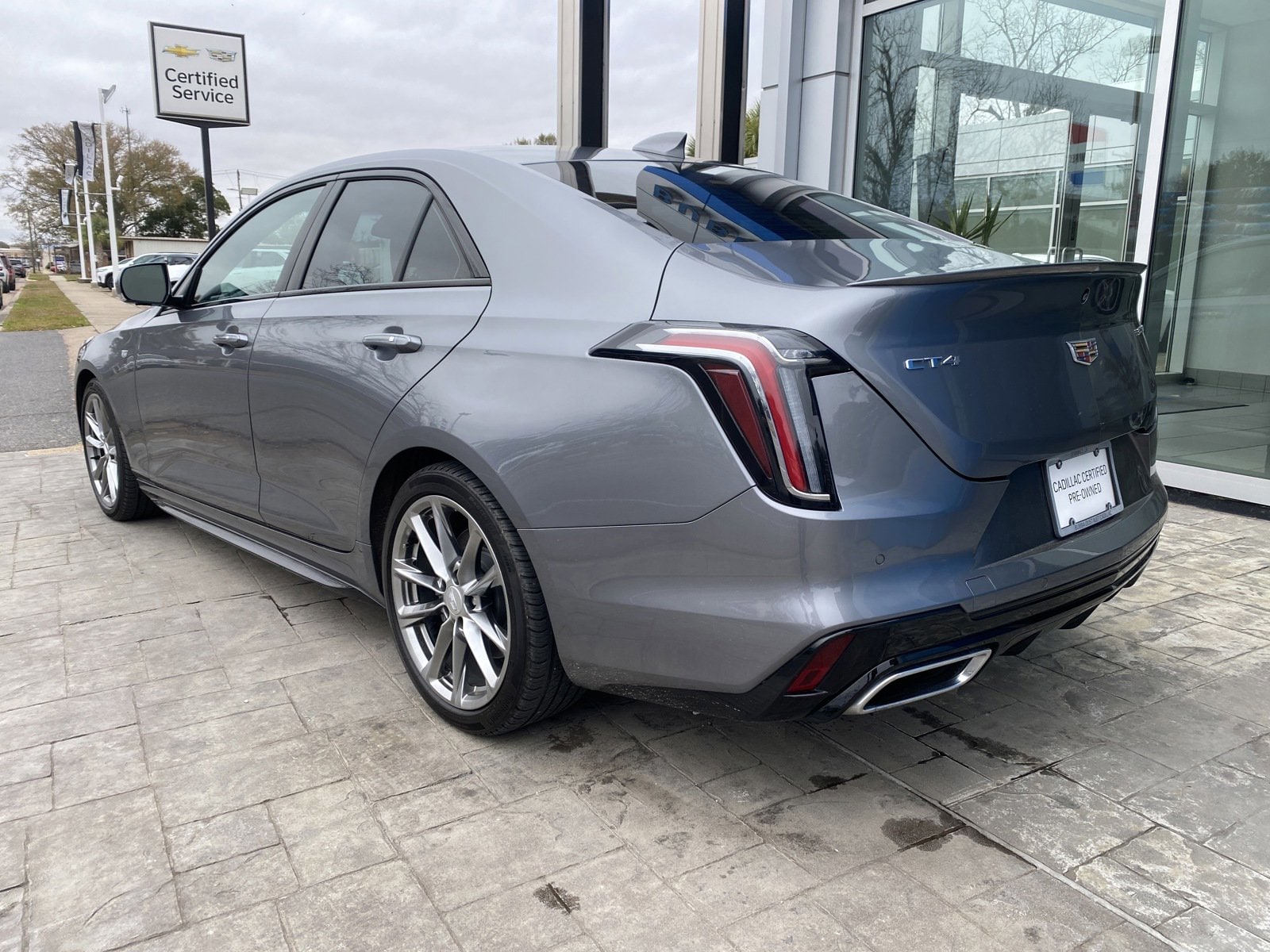 Used 2021 Cadillac CT4 Sport with VIN 1G6DC5RK7M0124334 for sale in Jennings, LA