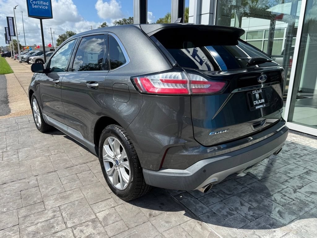Used 2019 Ford Edge Titanium with VIN 2FMPK3K93KBB56584 for sale in Jennings, LA