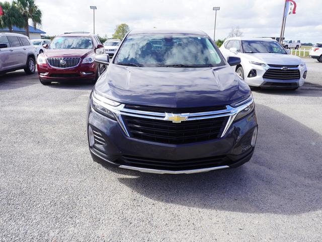 Used 2022 Chevrolet Equinox LT with VIN 2GNAXKEV4N6121944 for sale in Jennings, LA