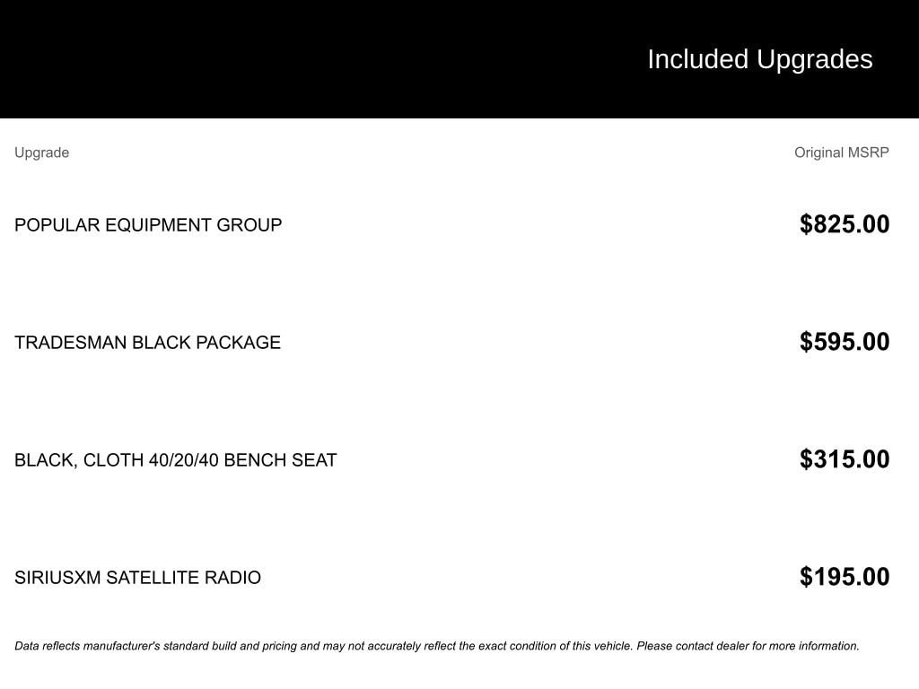 2021 RAM Ram 1500 Classic Tradesman's photo