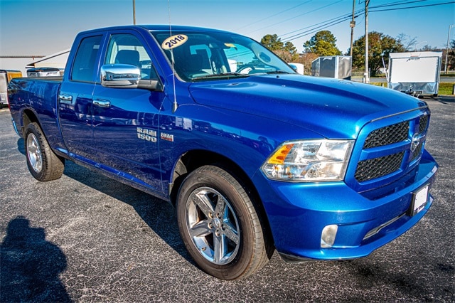 Used 2018 RAM Ram 1500 Pickup Express with VIN 1C6RR7FT5JS171931 for sale in Pocomoke City, MD