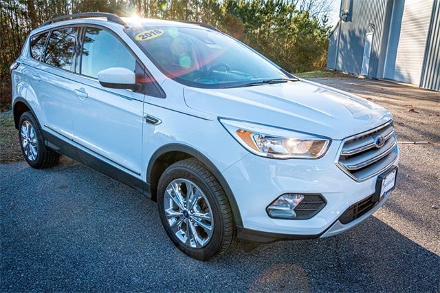 Used 2018 Ford Escape SE with VIN 1FMCU9GDXJUD60588 for sale in Pocomoke City, MD