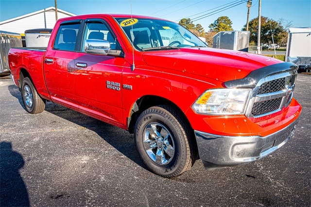 Used 2017 RAM Ram 1500 Pickup SLT with VIN 1C6RR7TT2HS592472 for sale in Pocomoke City, MD