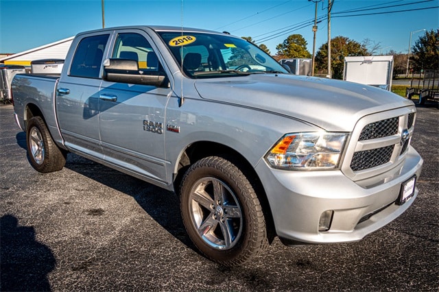 Used 2018 RAM Ram 1500 Pickup Express with VIN 3C6RR7KT5JG176270 for sale in Pocomoke City, MD