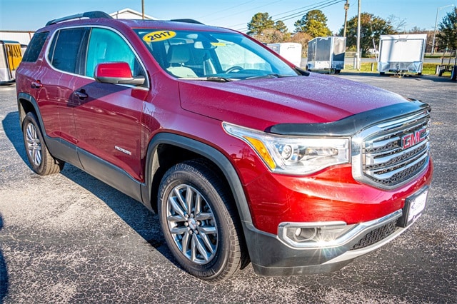 Used 2017 GMC Acadia SLT-1 with VIN 1GKKNMLS5HZ173703 for sale in Pocomoke City, MD