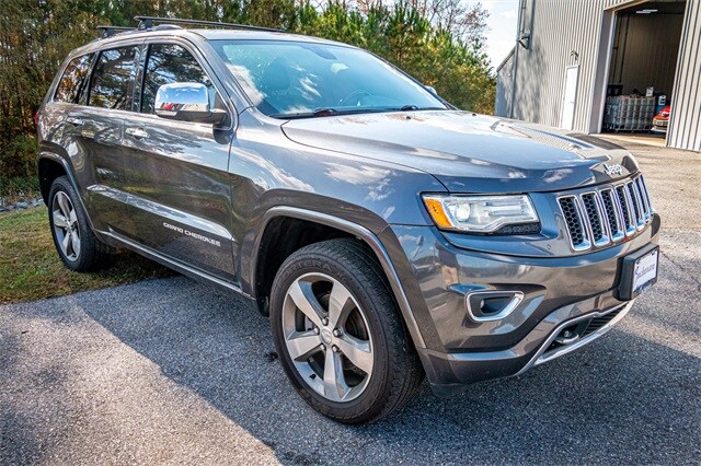 Used 2016 Jeep Grand Cherokee Overland with VIN 1C4RJFCG1GC343196 for sale in Pocomoke City, MD