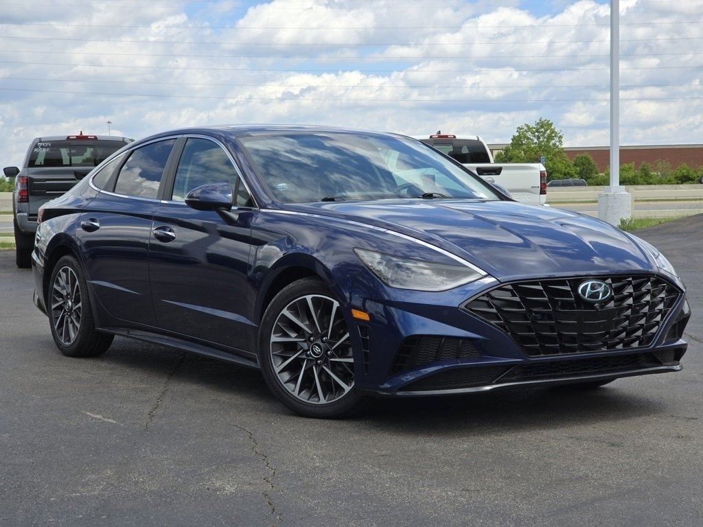 Used 2020 Hyundai Sonata Limited with VIN 5NPEH4J20LH012386 for sale in Hilliard, OH