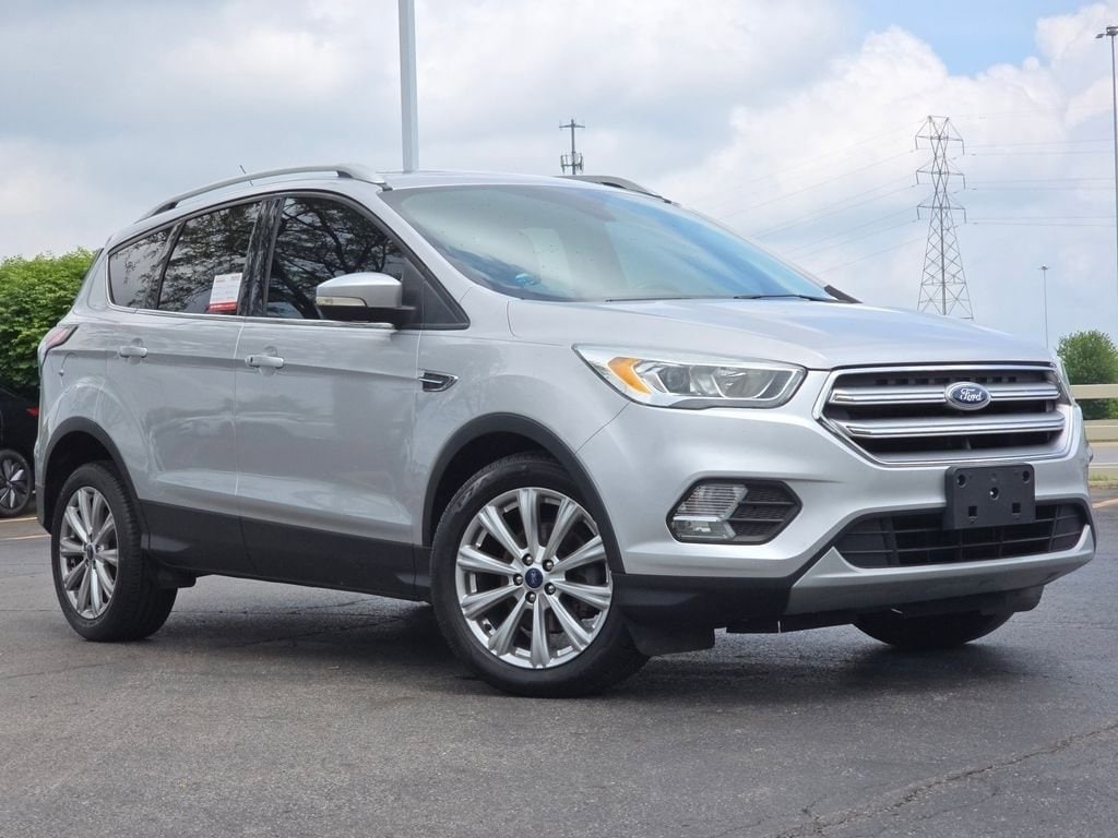 Used 2017 Ford Escape Titanium with VIN 1FMCU0JDXHUB51639 for sale in Hilliard, OH