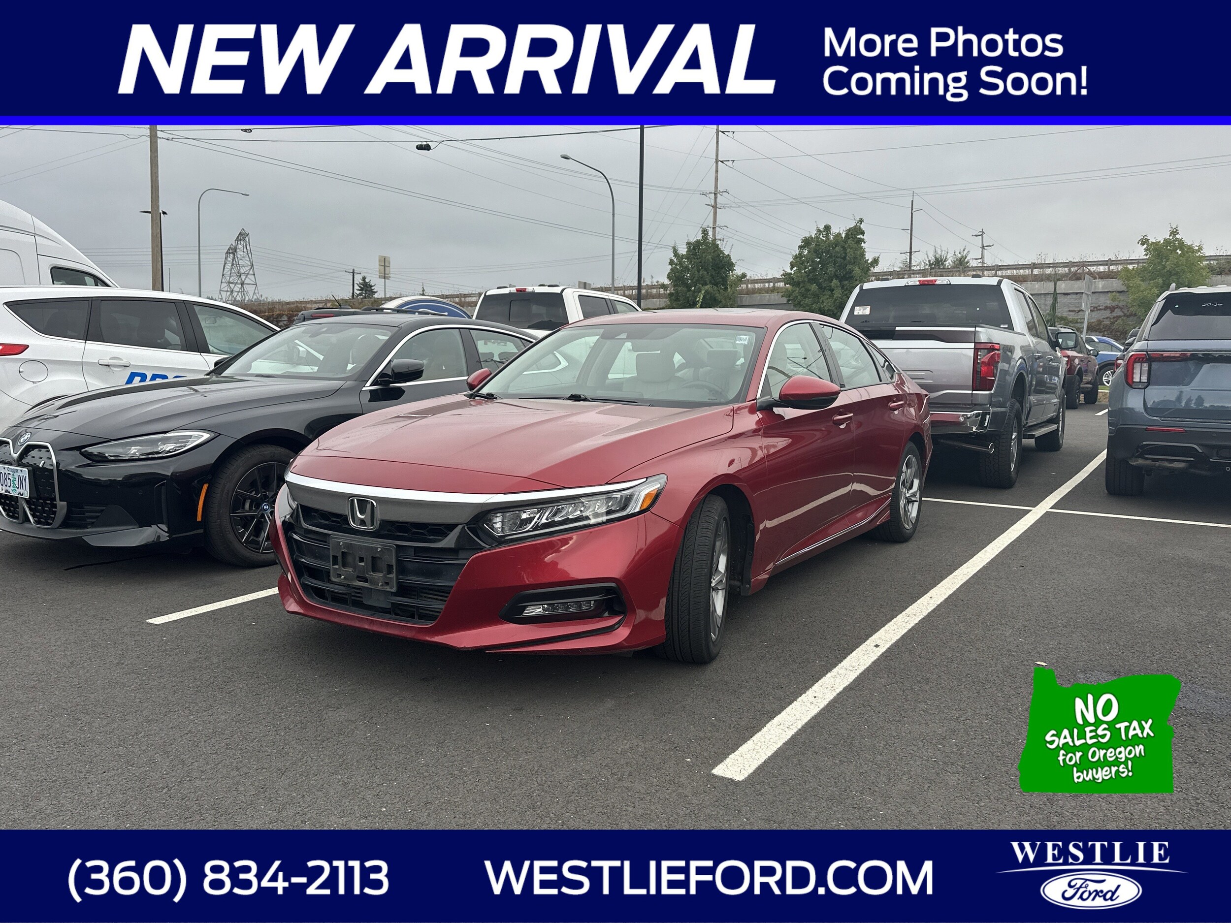 2018 Honda Accord EX-L 1.5T photo 2