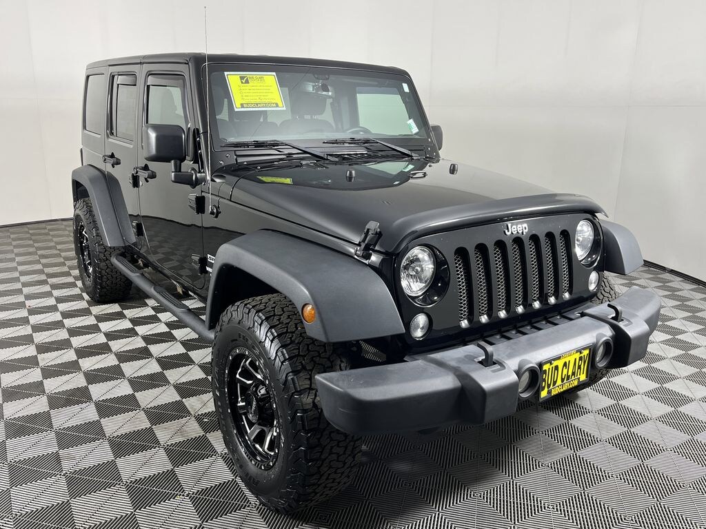 Used 2017 Jeep Wrangler Unlimited Sport SUV