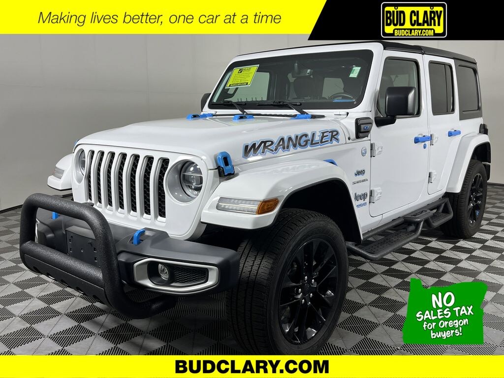 Used 2022 Jeep Wrangler Unlimited Sahara High Altitude 4xe SUV