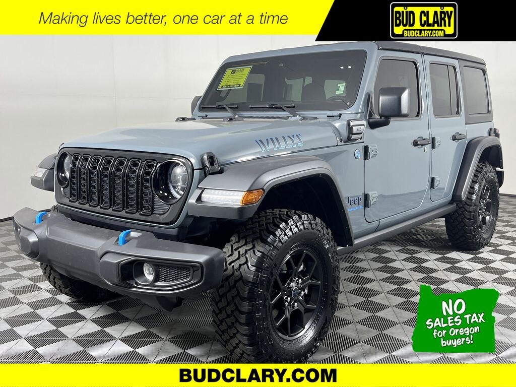 Used 2024 Jeep Wrangler Willys 4xe SUV