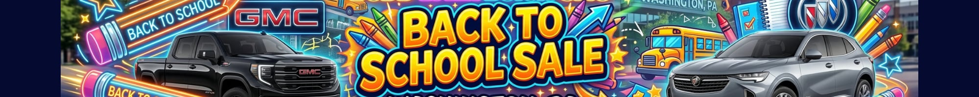 Back to school sale