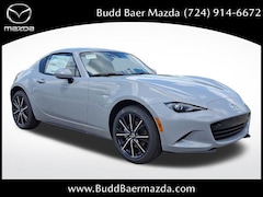 New 2025 Mazda MX-5 Miata RF Grand Touring CONVERTIBLE JM1NDAM73S0656932 255706 for sale in Washington, PA