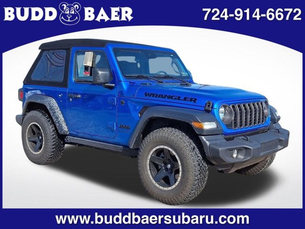 Used 2024 Jeep Wrangler Sport S SUV