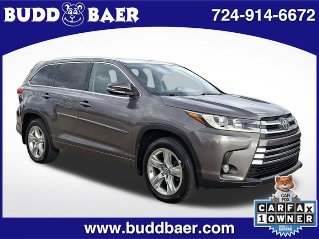 Used 2017 Toyota Highlander Limited SUV