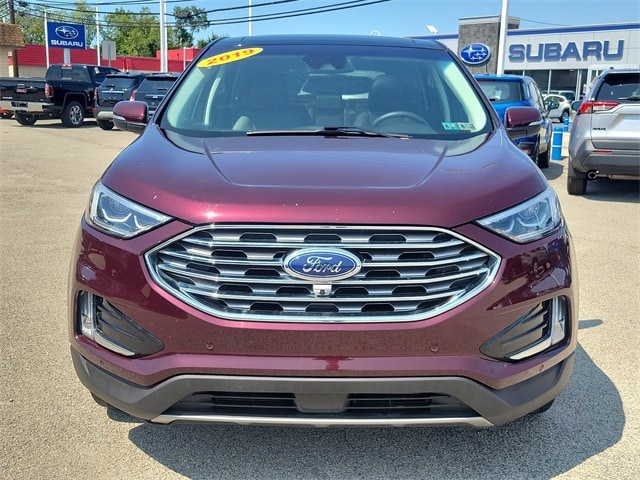 Used 2019 Ford Edge Titanium with VIN 2FMPK4K91KBB20334 for sale in Washington, PA