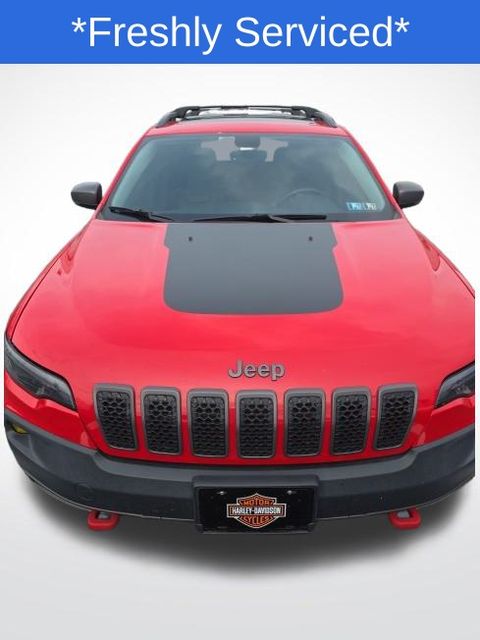 Used 2019 Jeep Cherokee Trailhawk with VIN 1C4PJMBX3KD276830 for sale in Washington, PA
