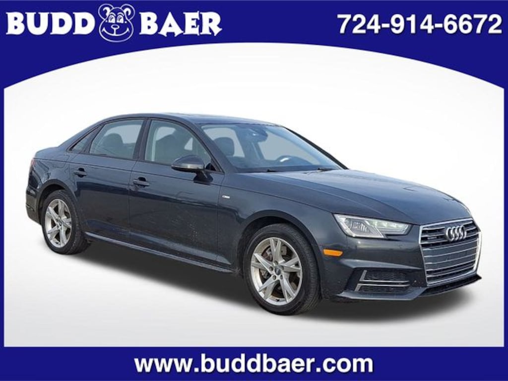 Used 2018 Audi A4 2.0T Premium Quattro Sedan