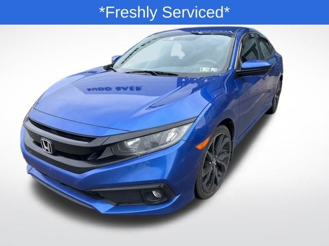 Used 2019 Honda Civic Sport with VIN 19XFC2E80KE028712 for sale in Washington, PA