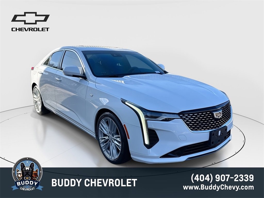 Used 2021 CADILLAC CT4 Premium Luxury Car