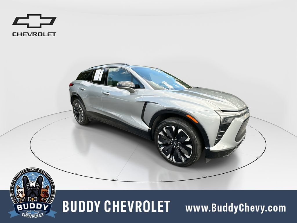 Used 2025 Chevrolet Blazer EV RS with VIN 3GNKDJRJ7SS131105 for sale in Decatur, GA