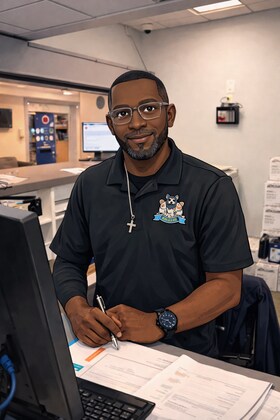 Staff member Aaron Johnson from ID_0fdc95b24e4b
