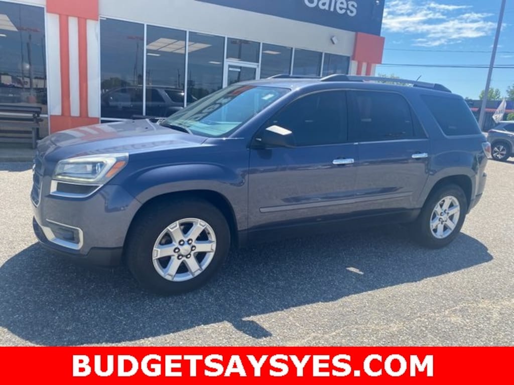 Used 2013 GMC Acadia For Sale at Budget Car and Truck Sales VIN