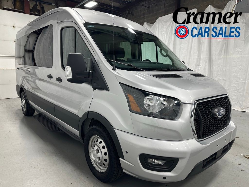 Used 2025 Ford Transit-350 XLT AWD Wagon Medium Roof Van