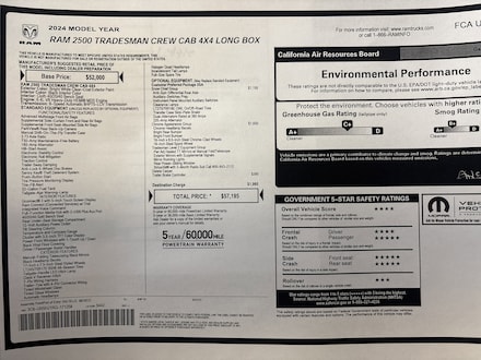 2024 Ram 2500 Tradesman Truck Crew Cab