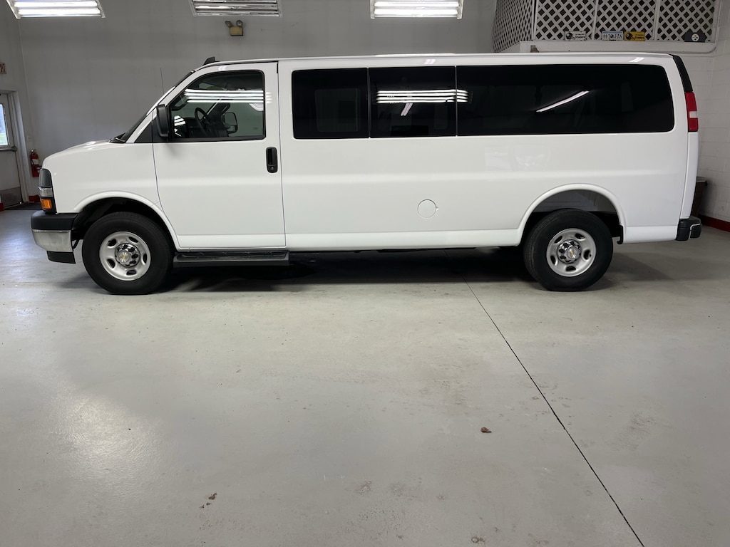 Used 2025 Chevrolet Express Cargo 3500 LT Van Extended Passenger Van