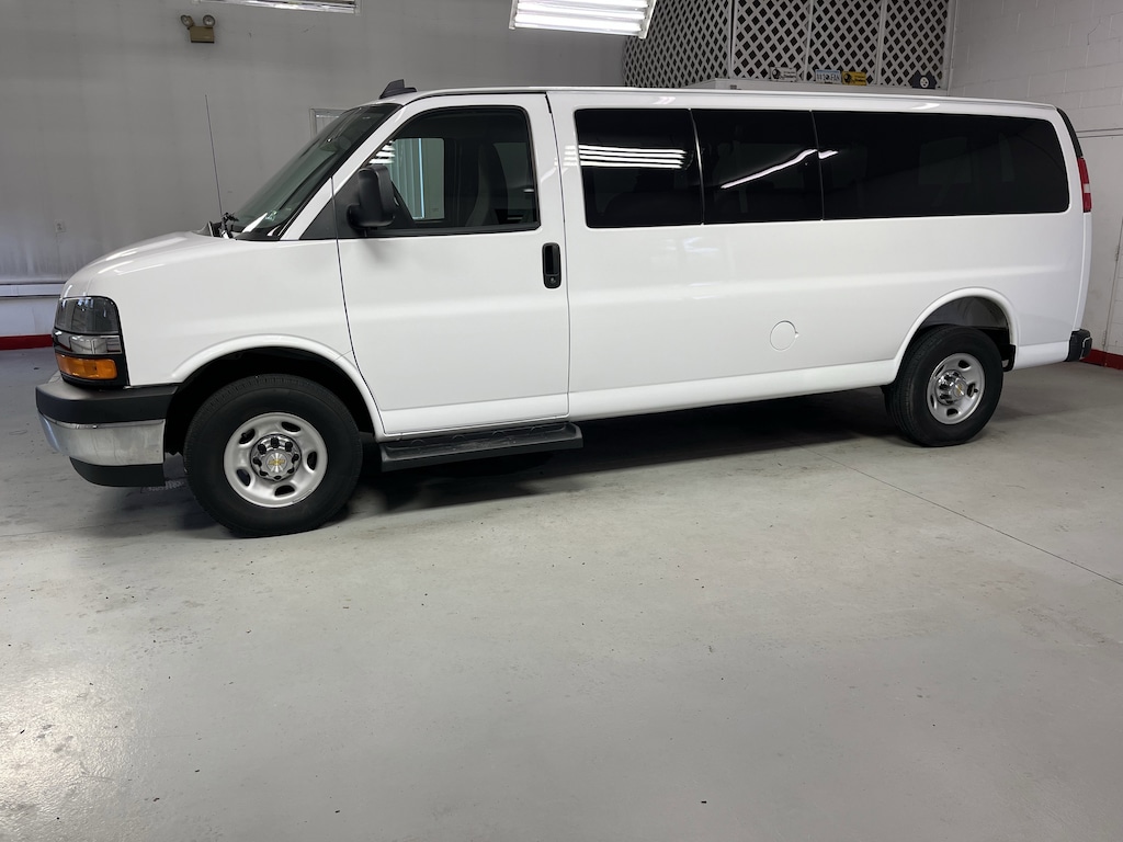 Used 2025 Chevrolet Express Cargo 3500 LT Van Extended Passenger Van