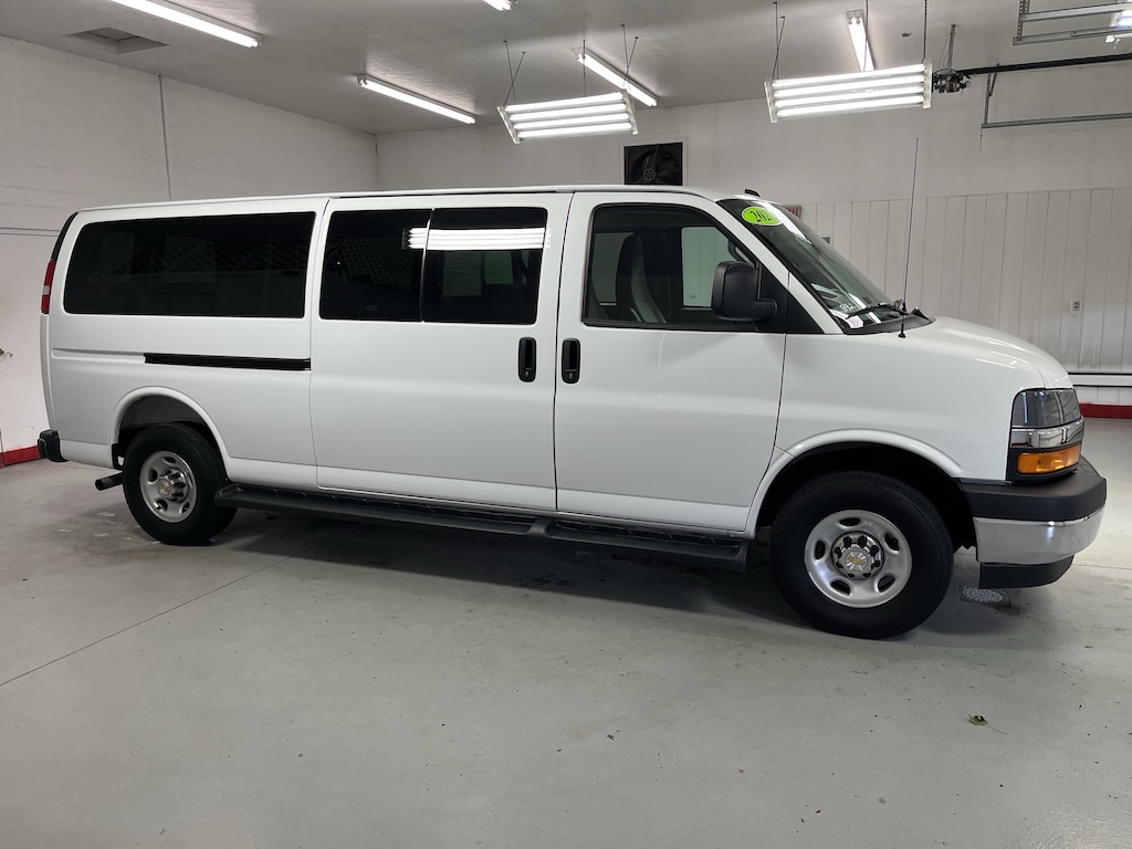 Used 2025 Chevrolet Express Cargo 3500 LT Van Extended Passenger Van