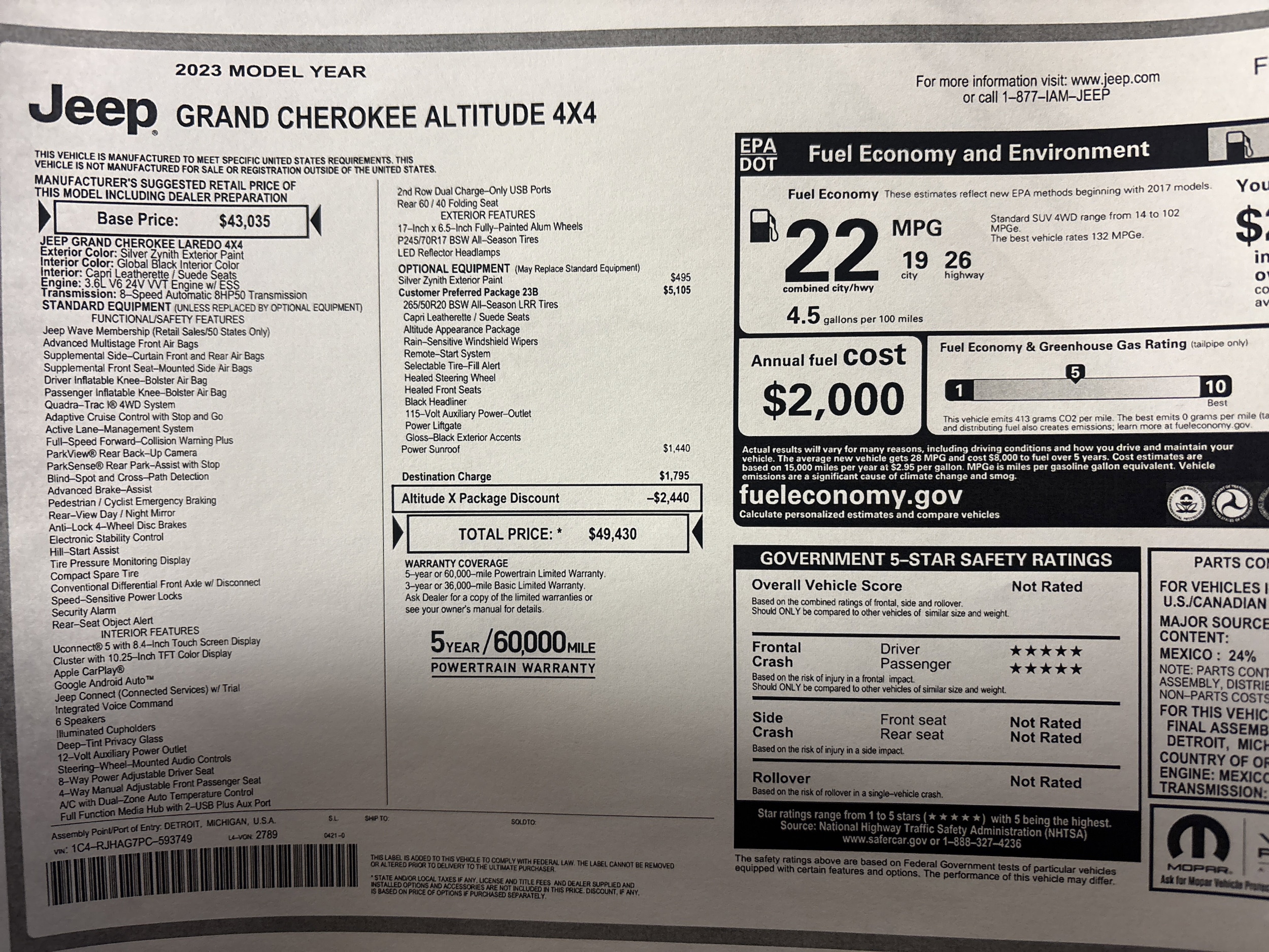 2023 Jeep Grand Cherokee Altitude - Photo 10