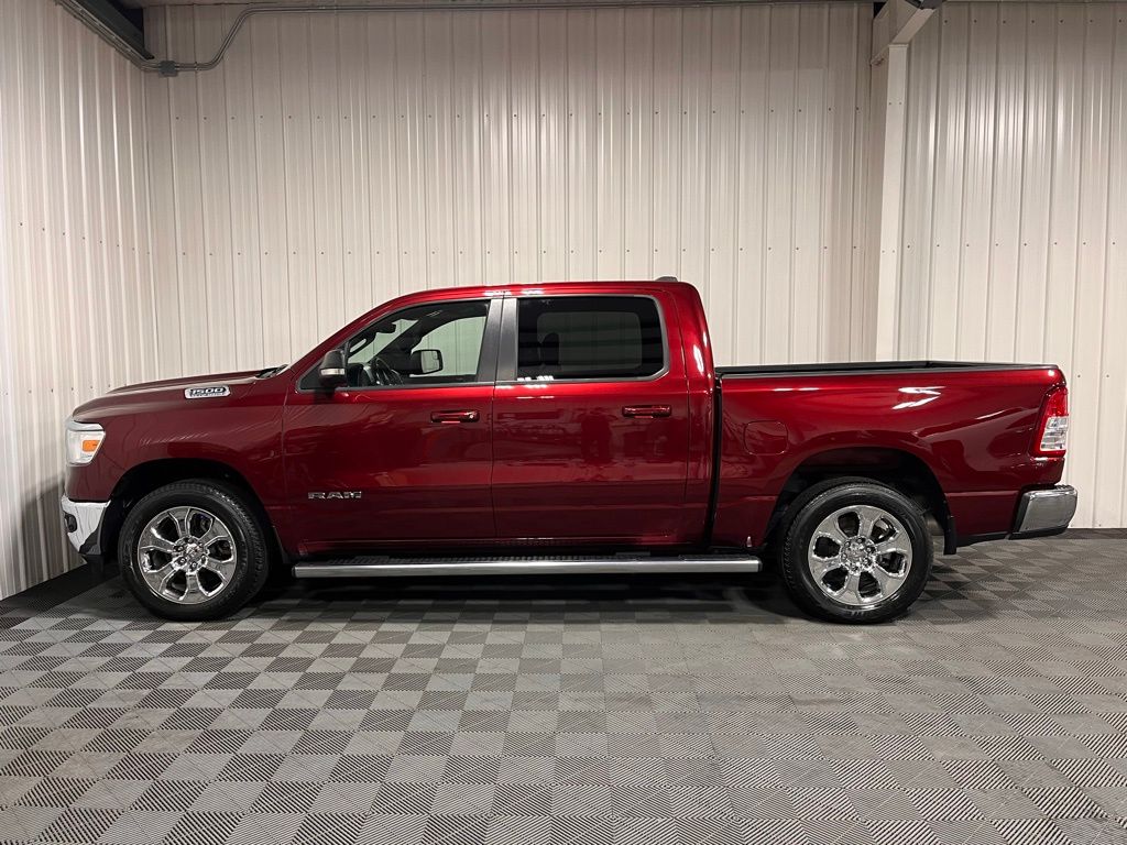 Used 2021 RAM Ram 1500 Pickup Big Horn/Lone Star with VIN 1C6SRFFT9MN773407 for sale in Celina, OH