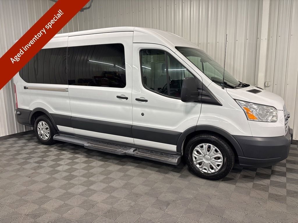 Used 2016 Ford Transit Wagon XLT T-350 148 Med Roof XLT Sliding RH Dr