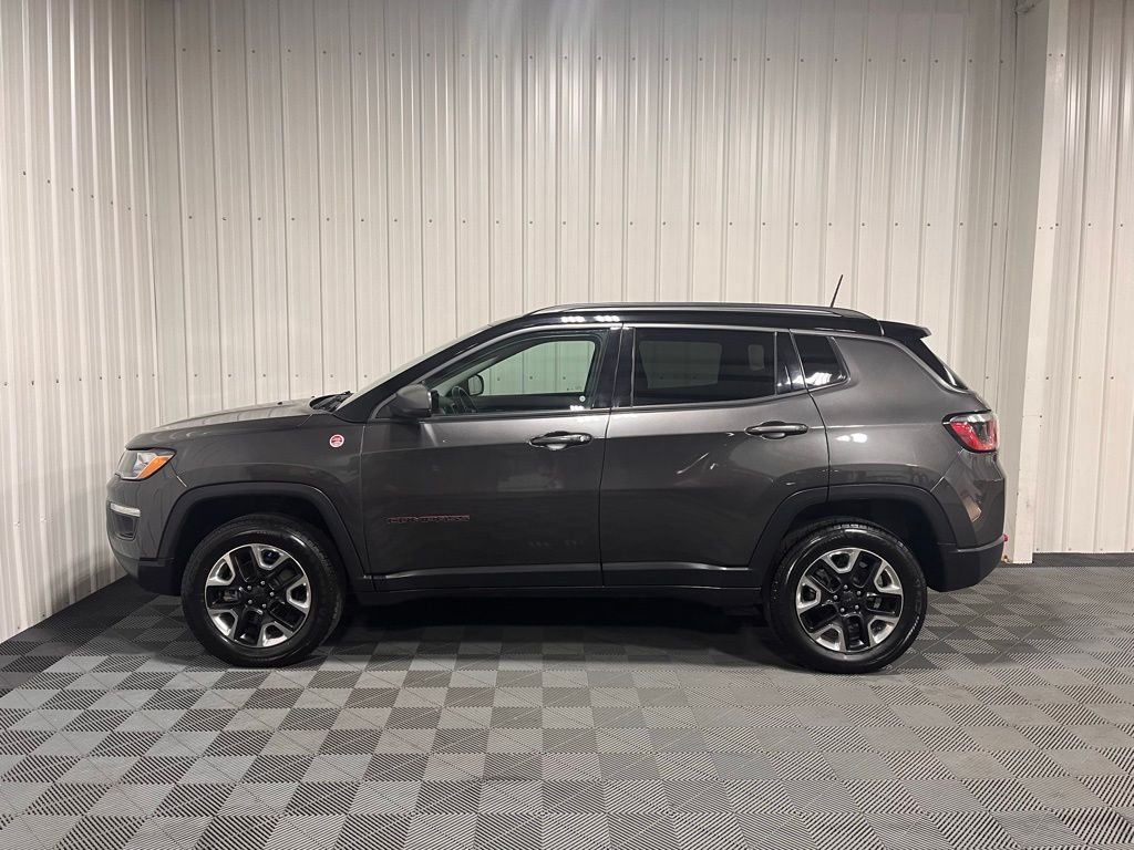 Certified 2018 Jeep Compass Trailhawk with VIN 3C4NJDDB5JT451760 for sale in Celina, OH