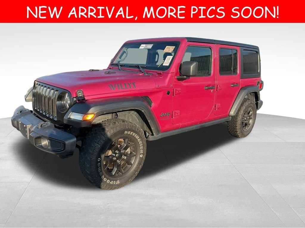 Used 2022 Jeep Wrangler Unlimited Willys SUV