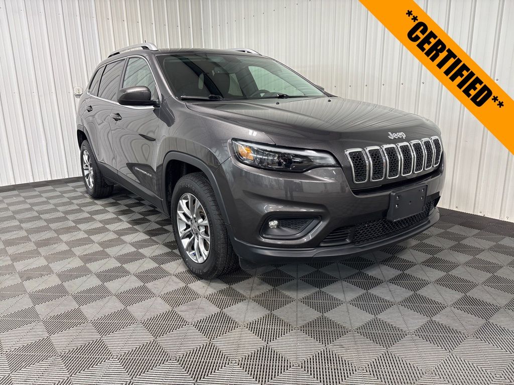Certified 2019 Jeep Cherokee Latitude Plus with VIN 1C4PJMLX1KD136743 for sale in Celina, OH