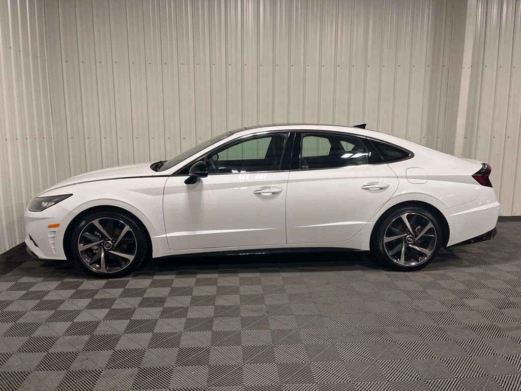 Used 2022 Hyundai Sonata SEL Plus with VIN 5NPEJ4J29NH137118 for sale in Celina, OH