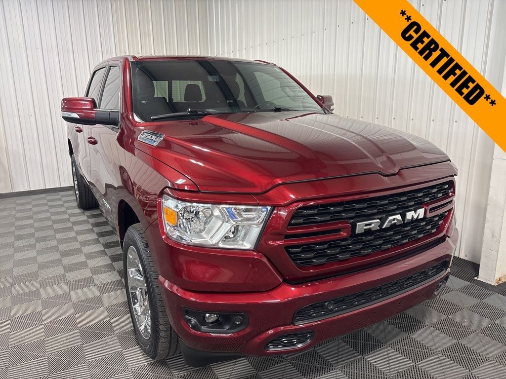 Certified 2022 Ram 1500 Big Horn Big Horn 4x4 Crew Cab 57 Box